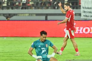 Bali United cukur Malut United dengan skor 4-1