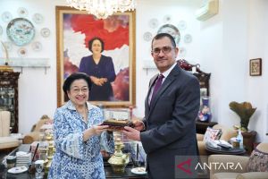 Megawati terima Kuasa Usaha Kedubes Irak bahas geopolitik Timteng