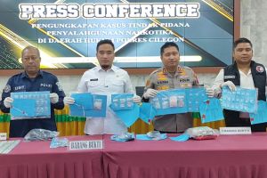 Polres Cilegon tangkap ASN pengedar narkoba, 78 paket sabu disita