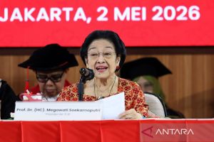 Megawati minta Pancasila jadi ruh hukum di tengah hiper-regulasi