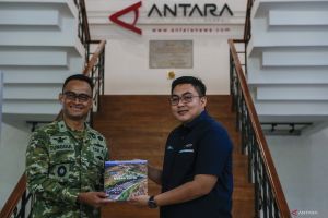 TNI AL dan ANTARA perkuat kerja sama di bidang pemberitaan