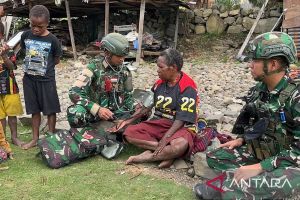 TNI buka layanan kesehatan gratis untuk warga Papua Tengah