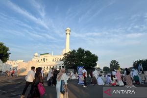 Jusuf Kalla dan Jimly Asshiddiqie shalat Idul Adha di Al-Azhar Jaksel