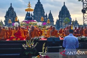 5.000 penganut agama Buddha rayakan Waisak di Candi Sewu Klaten