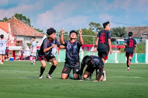 Persika 1951 berbagai poin dengan Persindra di Liga 4 Piala Presiden