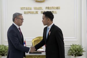 Wapres Gibran bertemu Wakil PM Laos bahas scam hingga pupuk Indonesia