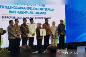 Pemerintah teken SKB layanan terpadu lindungi perempuan-anak Jakarta