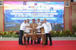 Tingkatkan keselamatan masyarakat, PTBA bersinergi bangun Flyover Simpang Belimbing dan Ujan Mas