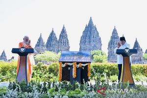 PM Modi yakin jumlah peziarah Candi Prambanan akan naik pascarestorasi