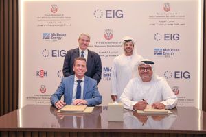 Departemen Urusan Pribadi Syekh Mohammed bin Khalid Al Nahyan Lakukan Investasi di MidOcean Energy dan Bangun Kemitraan Strategis dengan EIG