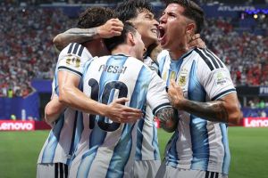 Argentina bangkit hentikan kejutan Mesir, menangi laga 3-2