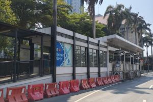 Ada pekerjaan MRT, Halte Transjakarta arah Kota tak beroperasi dulu