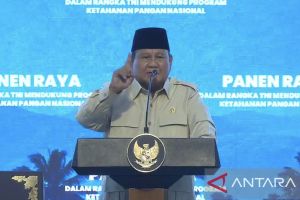 Prabowo tegaskan akan lakukan peremajaan semua lahan tebu di Indonesia