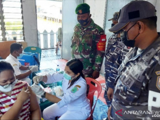TNI AL Tanjungbalai Asahan kembali siapkan 700 dosis vaksin COVID-19