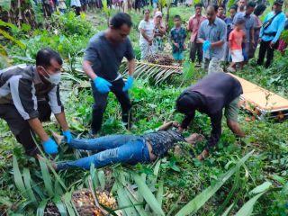 Novman Zendrato pekerja kebun sawit di Tapeng tewas tersengat listrik