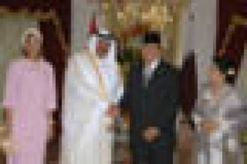 KUNJUNGAN EMIR KATAR