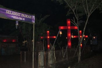 Ribuan umat kristen Manado rayakan jumat agung 