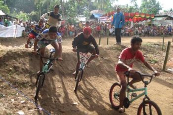 Di Filipina peta persaingan balap sepeda downhill Asian Games terlihat