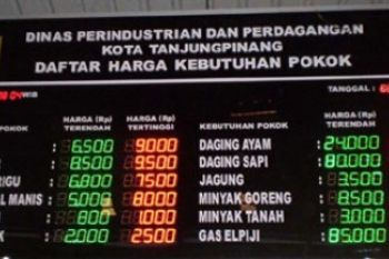 Daftar Harga Disperindag Tanjungpinang Didebat Pedagang