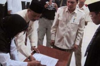 Anggota PPK dan PPS se-Karimun Resmi Mulai Bertugas