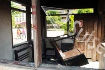 HANGUS TERBAKAR