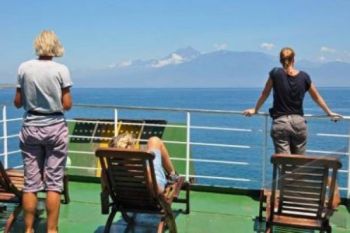 Wisatawan pendaki gunung rinjani 5.376 orang