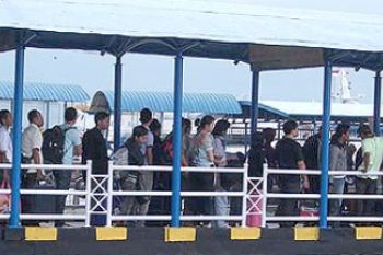 Cuaca Buruk Belum Pengaruhi Pelayaran dari Tanjung Balai Karimun