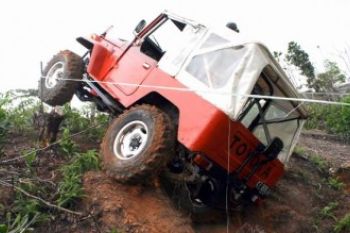 Aksi Offroader Kaltim