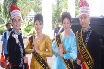 Nyong Sulut Diarak Keliling Bitung