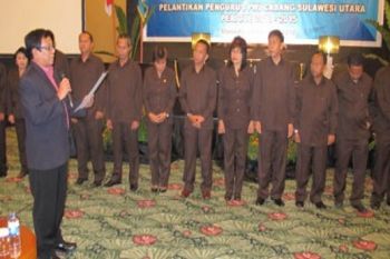 Pelantikan PWI Sulut