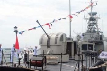 Tujuh KRI Jaga perairan Kepulauan Riau