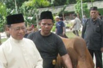 2.495 Hewan Kurban Disembelih di Batam