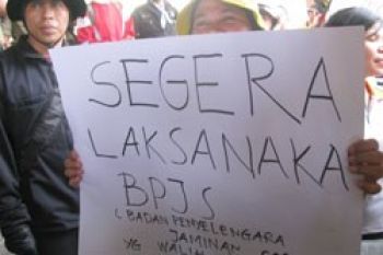 Pekerja Batam Tolak Revisi UU Ketenagakerjaan          
