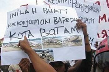 Penambang Pasir Batam Akan Disalurkan ke Industri