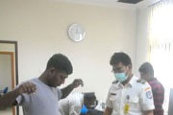Rudenim Tanjungpinang Terima 13 Imigran Asal Sri Lanka