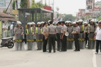 Dikawal Polisi Balikpapan