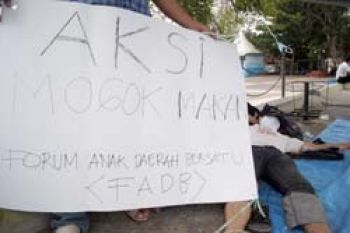 FADB Mogok Makan Tolak Hasil Penerimaan CPNS