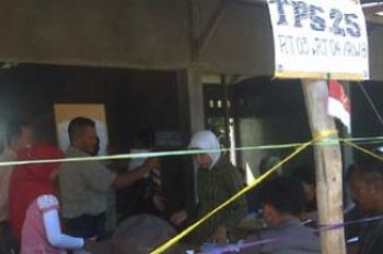 Dahlan-Rudi Ungul di TPS 25 Batu Besar