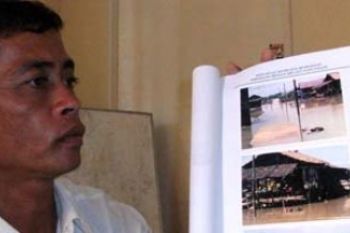 Banjir Landa Desa Ngal Kecamatan Kundur Kabupaten Karimun