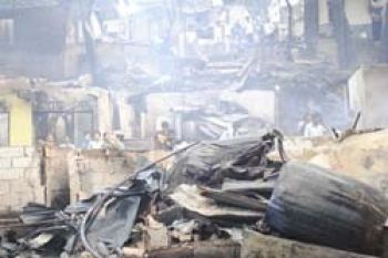Puluhan Rumah di Batam Terbakar