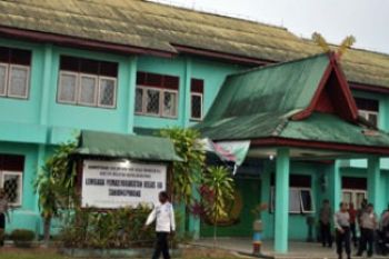 Polisi Jaga Lapas Tanjungpinang