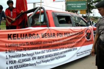 Massa PDI-P Kutim