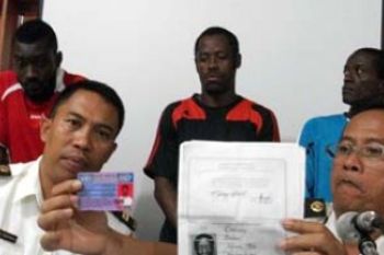Tiga Warga Liberia Ditangkap Imigrasi Karimun
