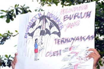 Ratusan Pekerja PT Gimmill Bintan Tuntut Pesangon