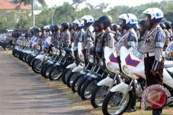 349 Polisi Lampung Amankan Pergantian Tahun 
