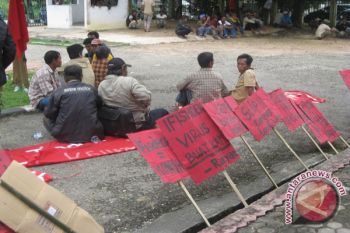 Masyarakat Adat Demo Di Kantor BPN Sultra