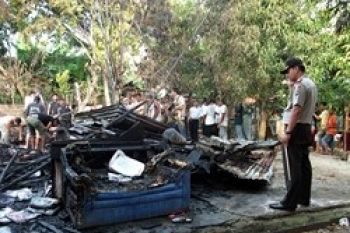 Kebakaran Hanguskan Rumah Warga di Karimun            