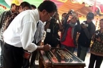 Tim PWPM Karimun Dirikan BLK di Tebing