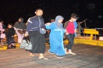 Pemudik via Pelabuhan Parit Rampak Melimpah