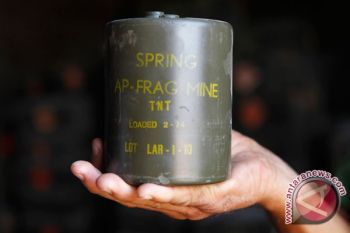 TNI destroys 16,581 land mines 